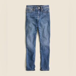 J. Crew curvy vintage slim straight jeans in warm surf wash